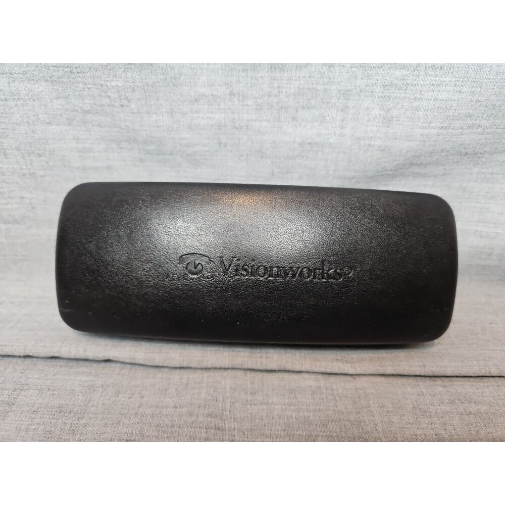 Visionworks Hard Shell Glasses Case, Black, Standard Size